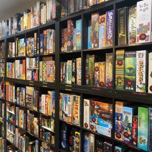 The selection of games on offer